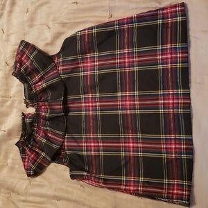 Girls Crewcuts Christmas Holiday Satin Blouse 10